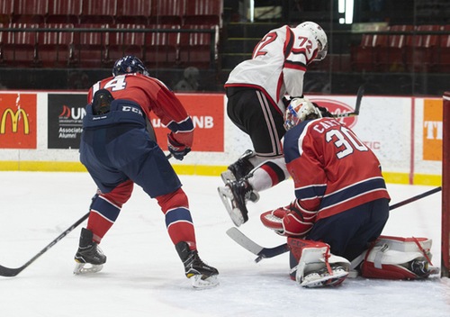 Reds hand Axemen 6-1 loss in Fredericton