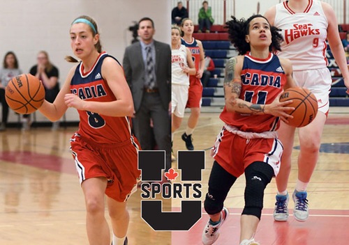 U SPORTS honours Acadia's Ross and Anderson
