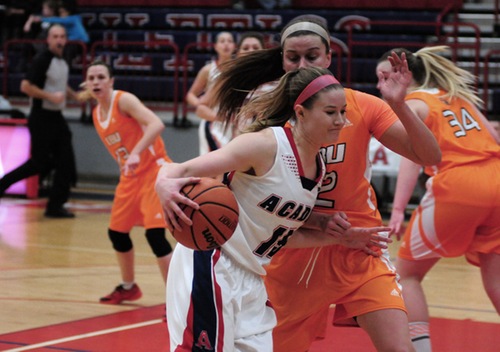 Axewomen shock No. 10 ranked Capers with 97-75 win